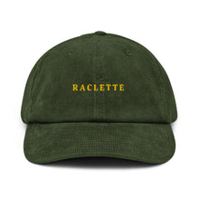 Load image into Gallery viewer, Raclette - Embroidered Corduroy Cap
