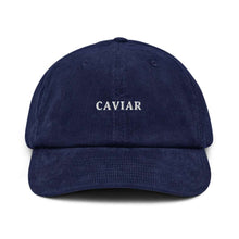 Load image into Gallery viewer, Caviar - Corduroy Embroidered Cap
