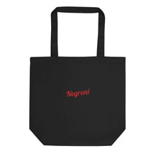 Load image into Gallery viewer, Negroni - Embroidered Eco Tote Bag
