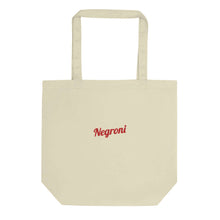 Load image into Gallery viewer, Negroni - Embroidered Eco Tote Bag
