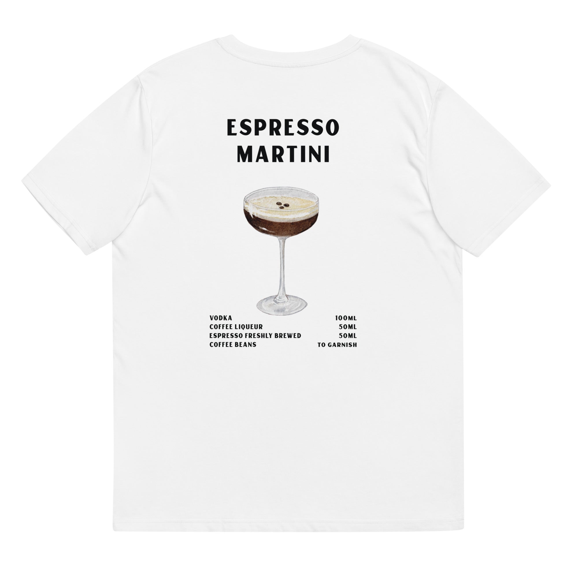 Espresso Martini - Organic T-shirt - The Refined Spirit