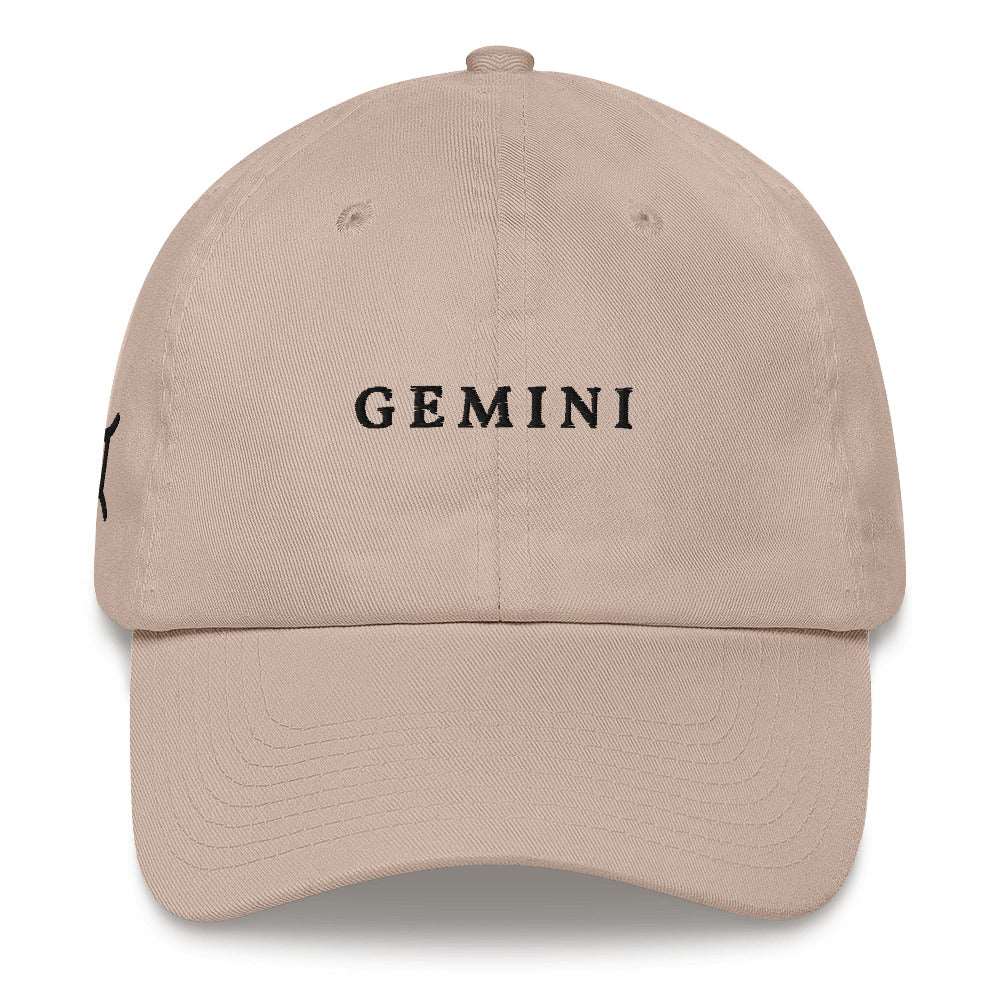 Gemini - Embroidered Cap - The Refined Spirit