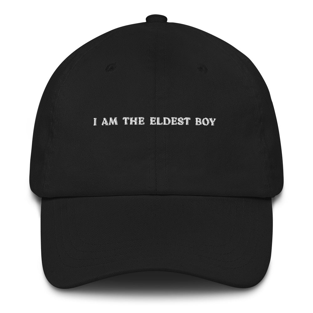 I am the eldest boy - Embroidered Cap - The Refined Spirit