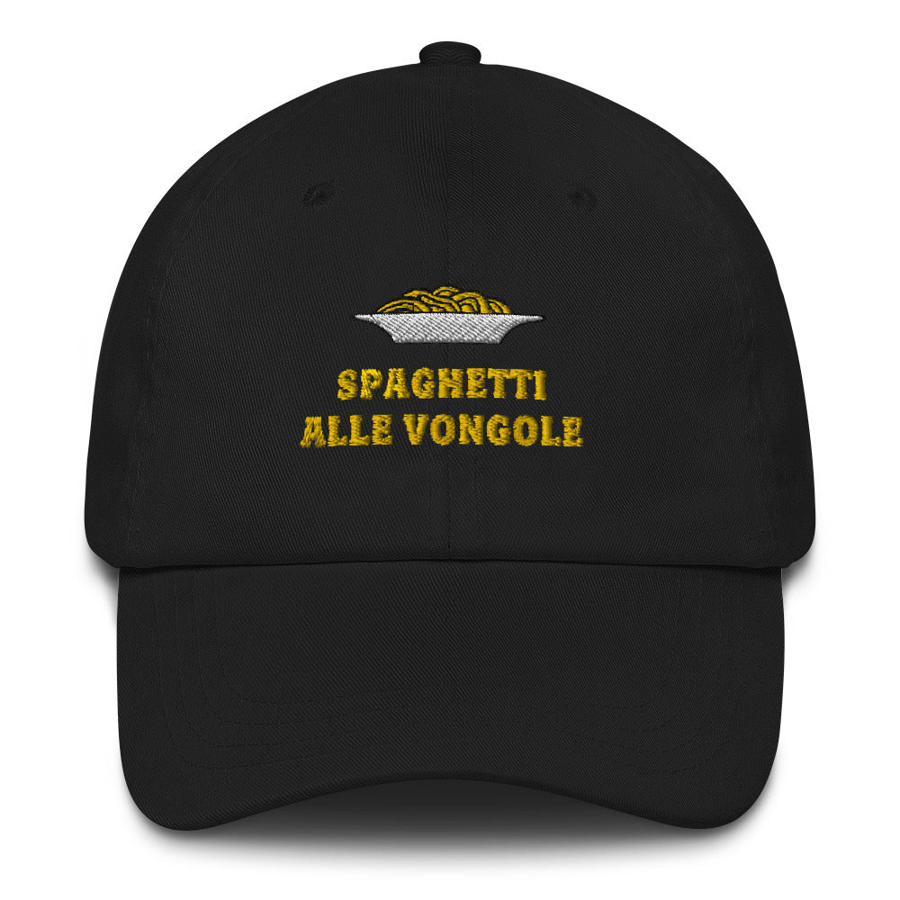 Spaghetti Alle Vongole Embroidered Cap