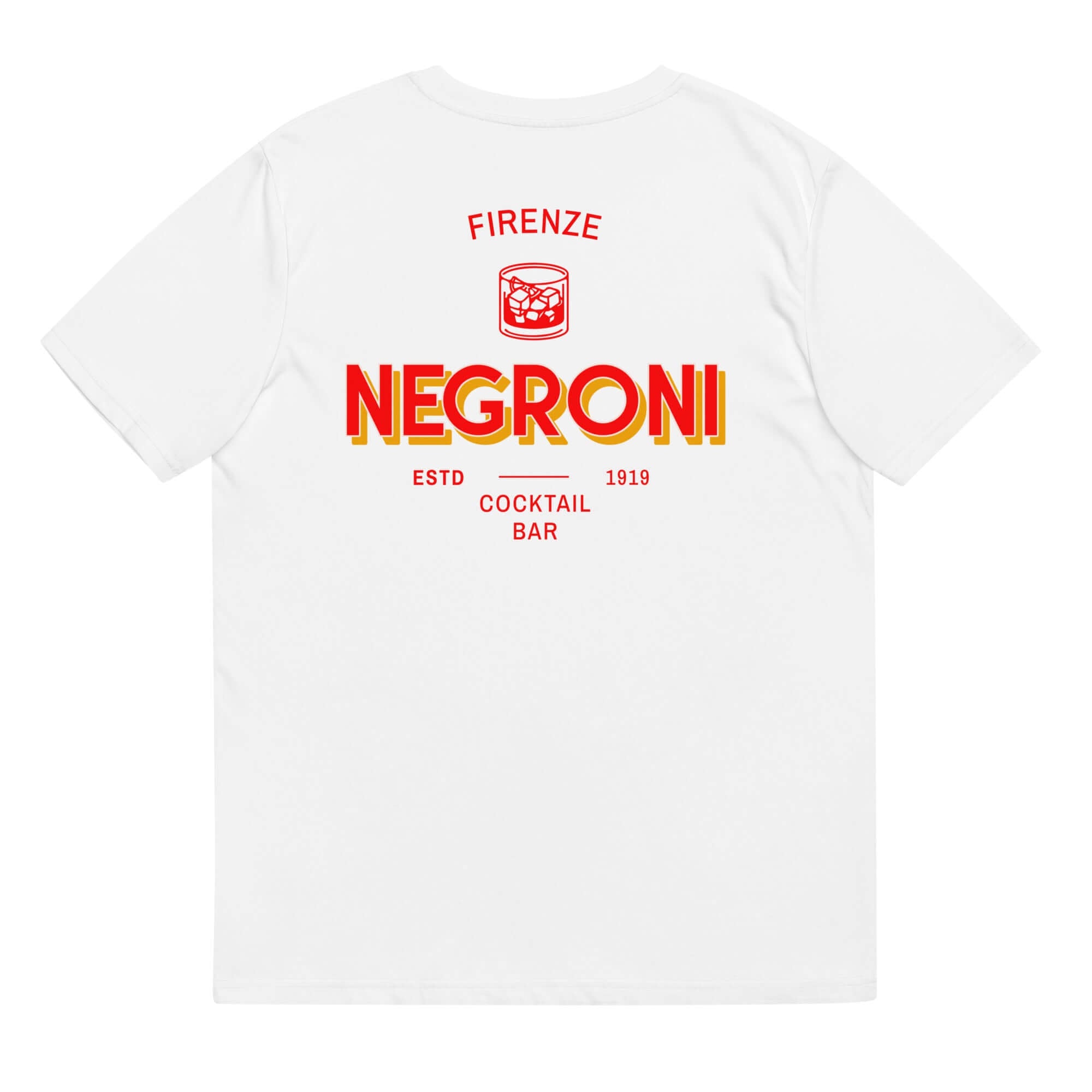 Negroni Cocktail Bar - Organic T-shirt - The Refined Spirit