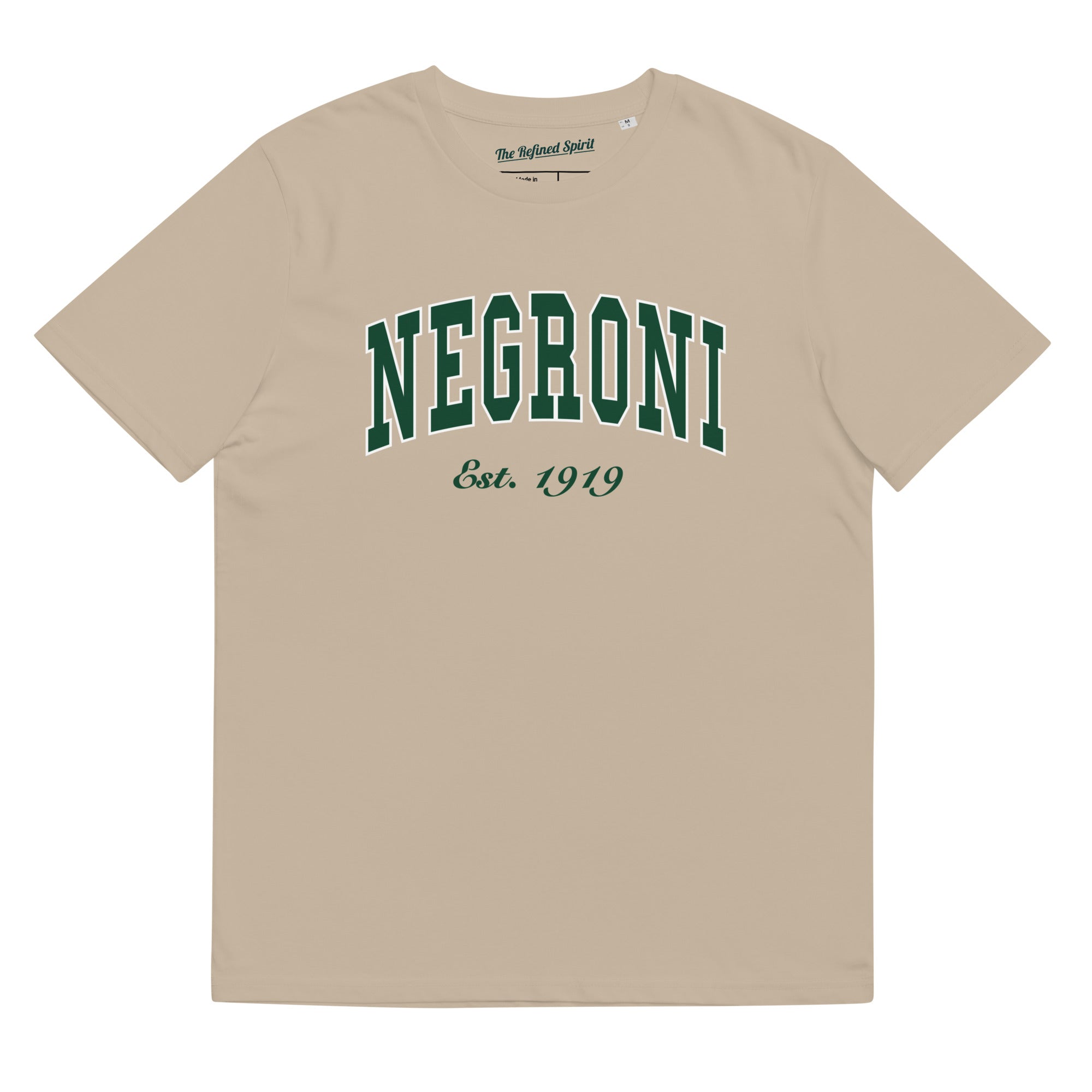 Negroni Est. 1919 - Organic T-shirt - The Refined Spirit