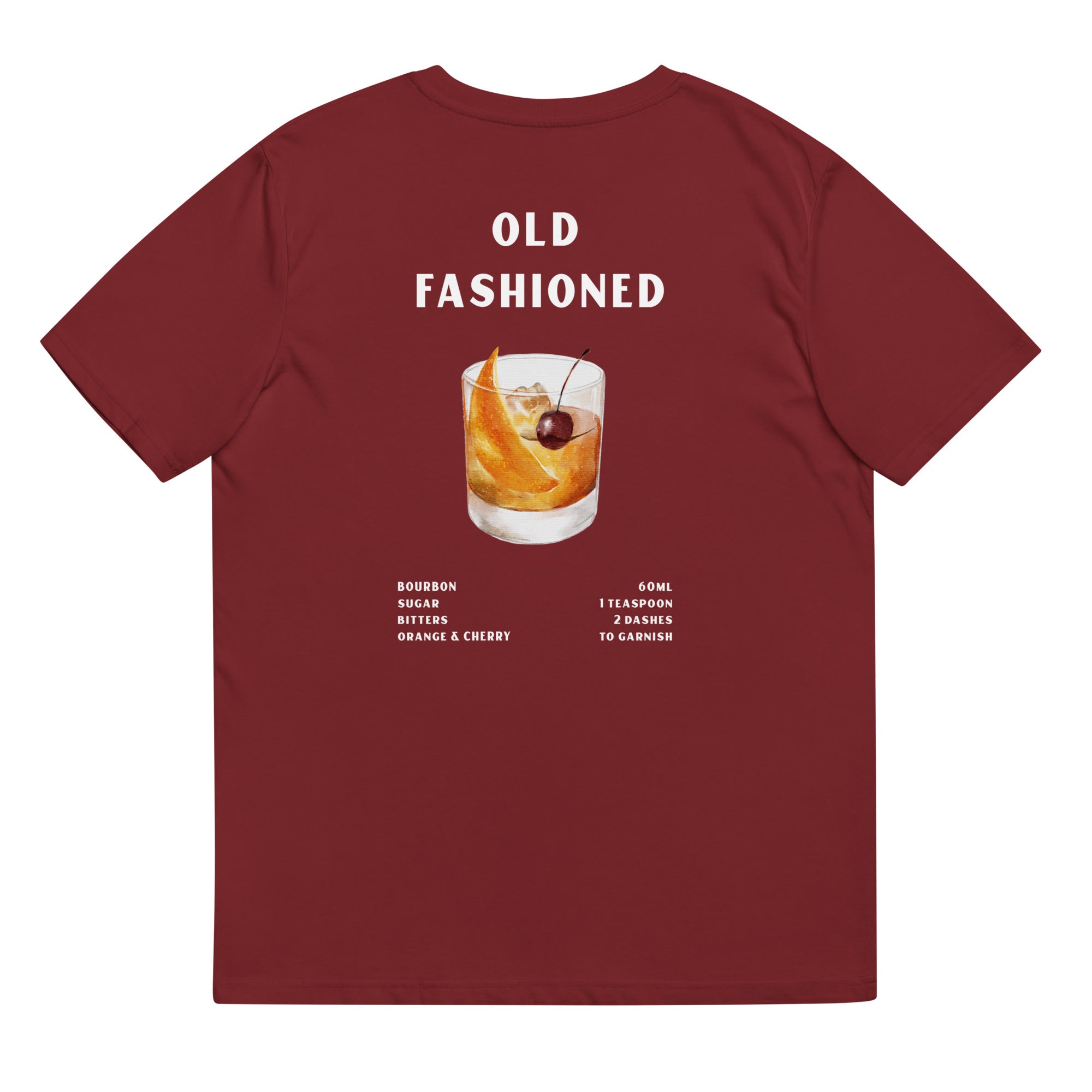 Old Fashioned - Organic T-shirt - The Refined Spirit