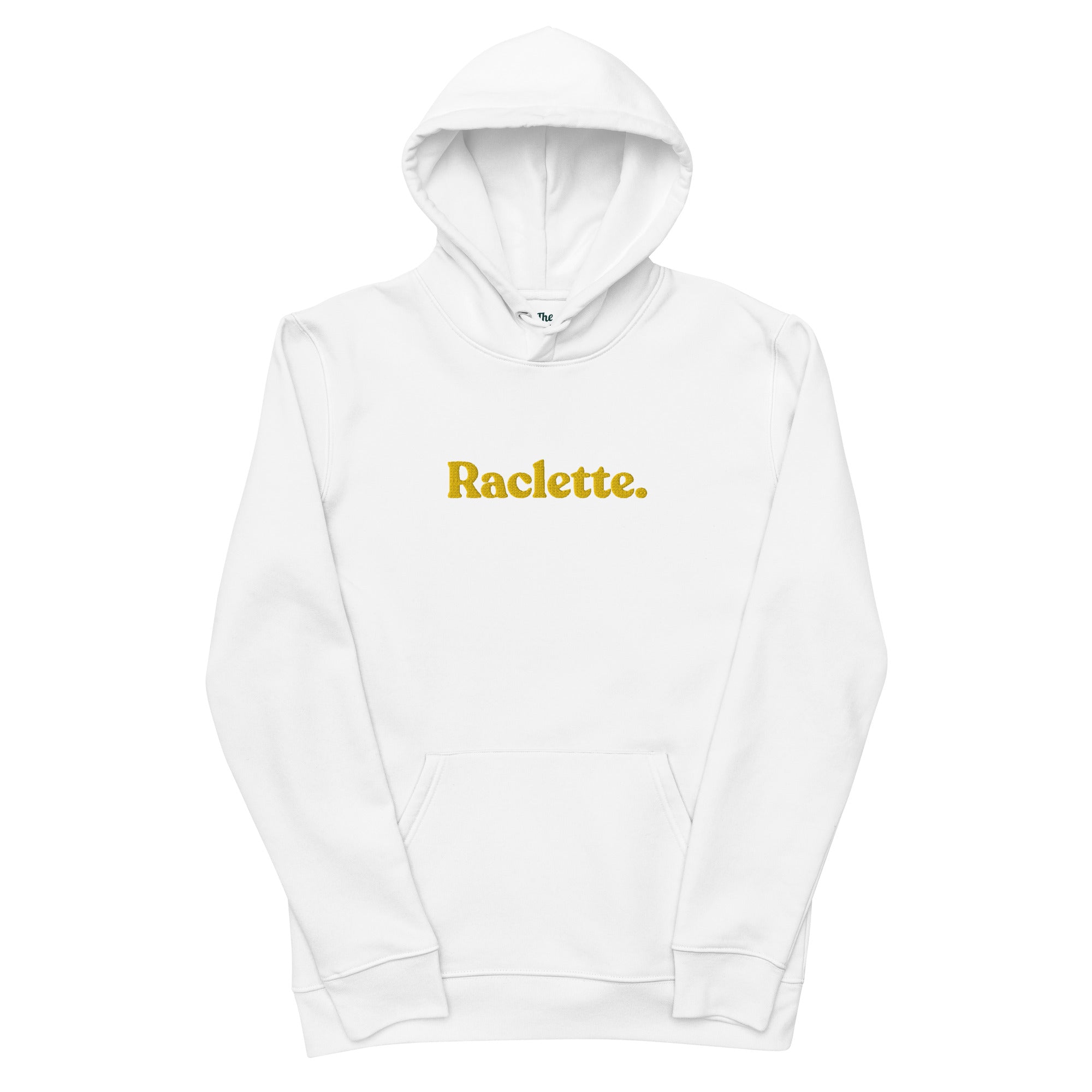 Raclette - Organic Embroidered Hoodie - The Refined Spirit