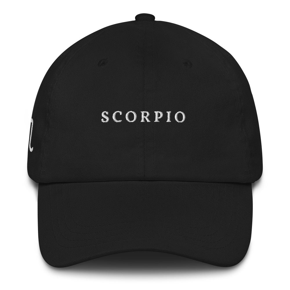Scorpio - Embroidered Cap - The Refined Spirit