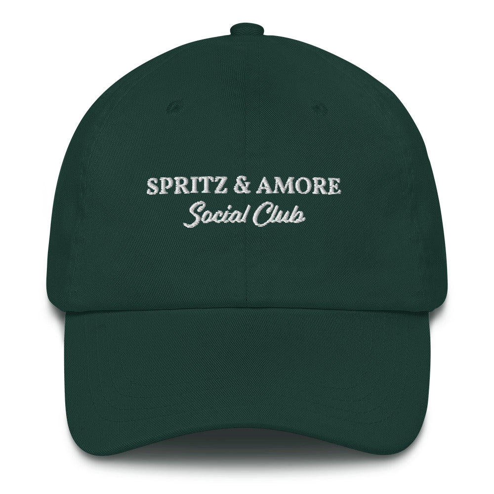 Spritz & Amore Social Club Cap - The Refined Spirit