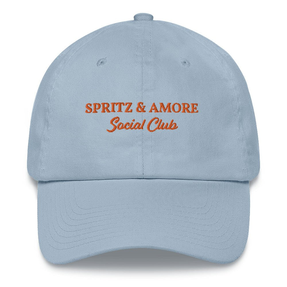 Spritz & Amore Social Club Cap - The Refined Spirit