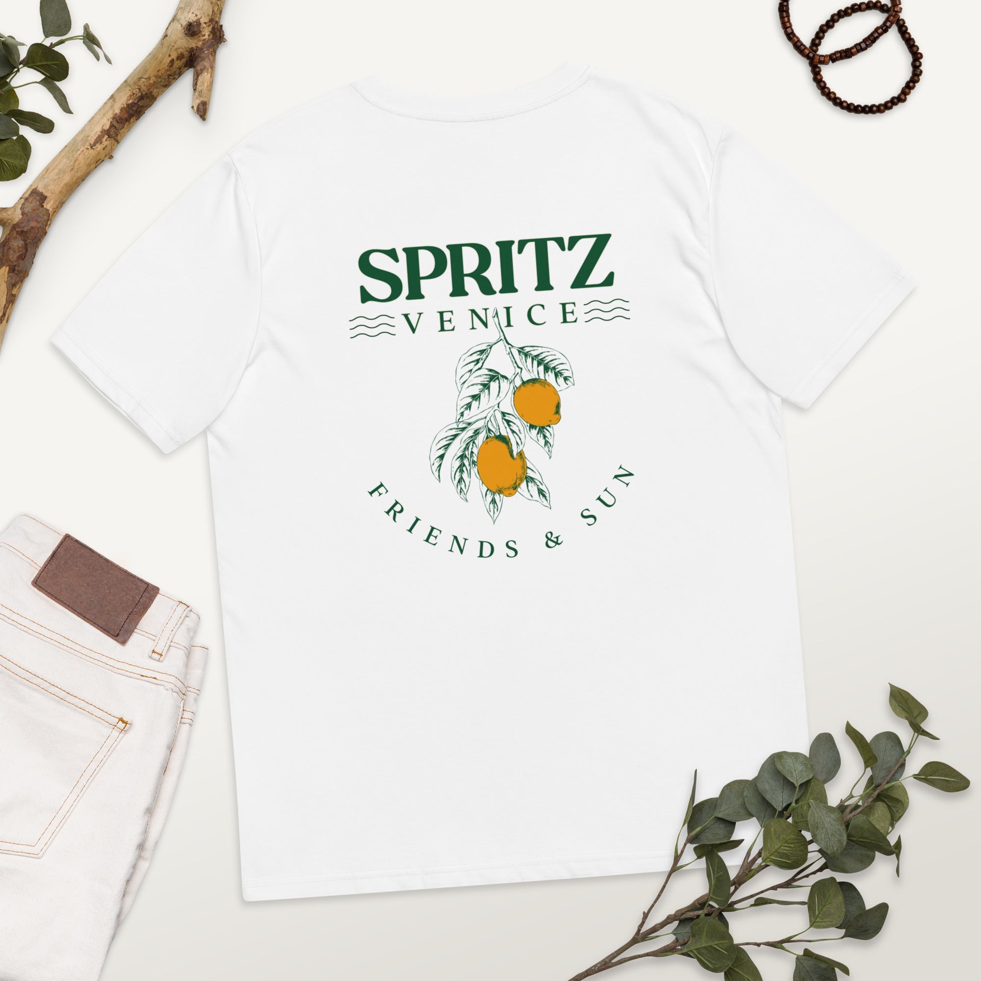 Spritz Friends & Sun - Organic T-shirt - The Refined Spirit