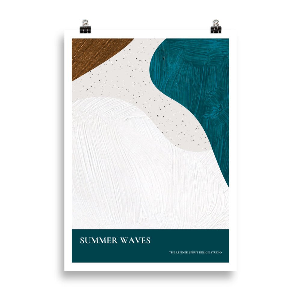 Summer Waves - Print - The Refined Spirit