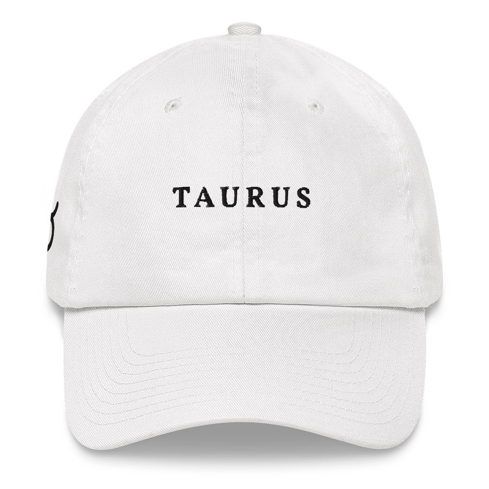 Taurus - Embroidered Cap - The Refined Spirit