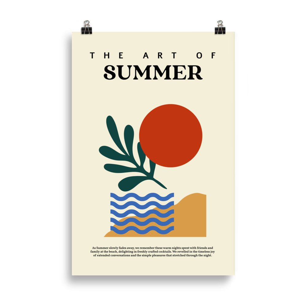 The Art of Summer - High Quality Print - The Refined Spirit