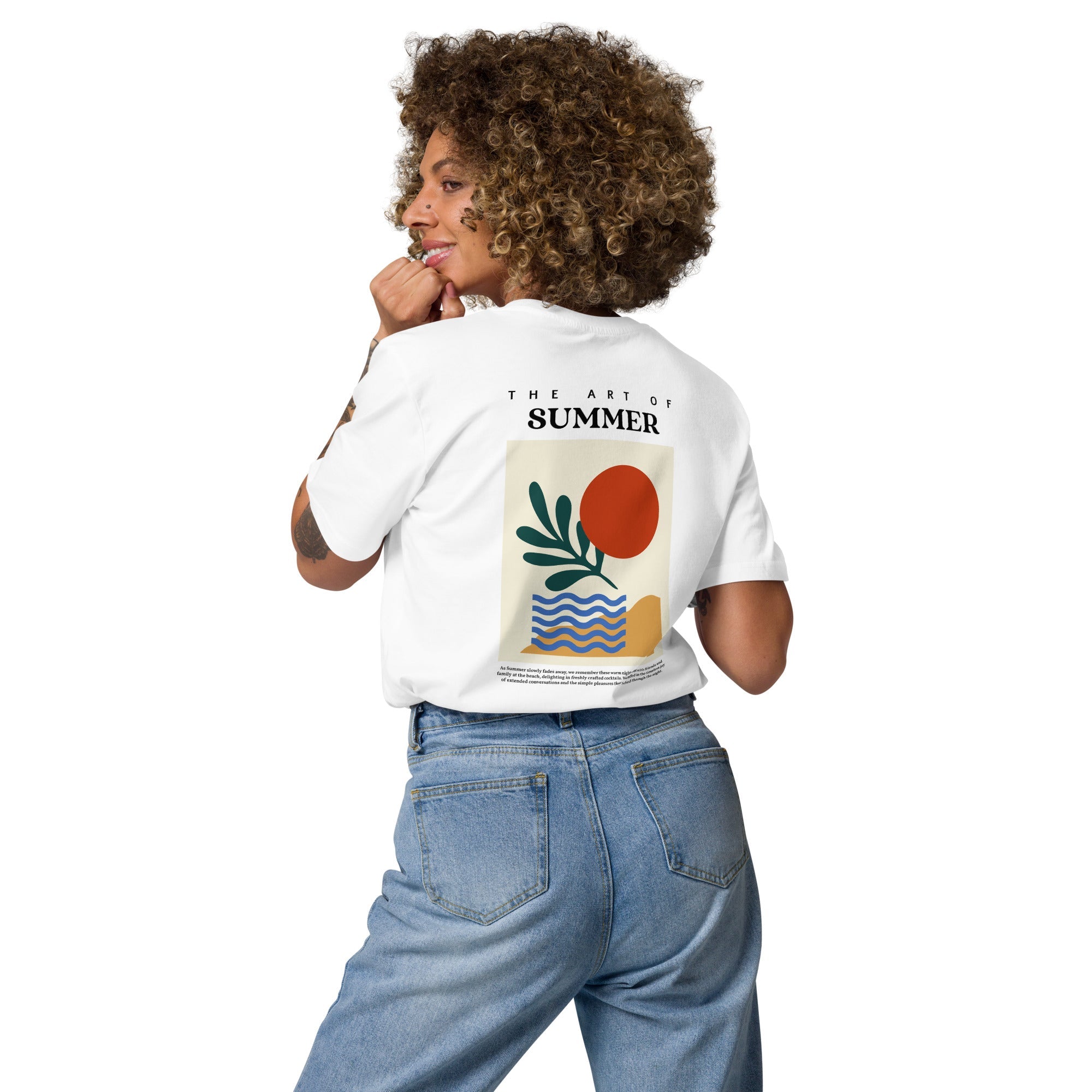 The Art of Summer - Organic T-shirt - The Refined Spirit