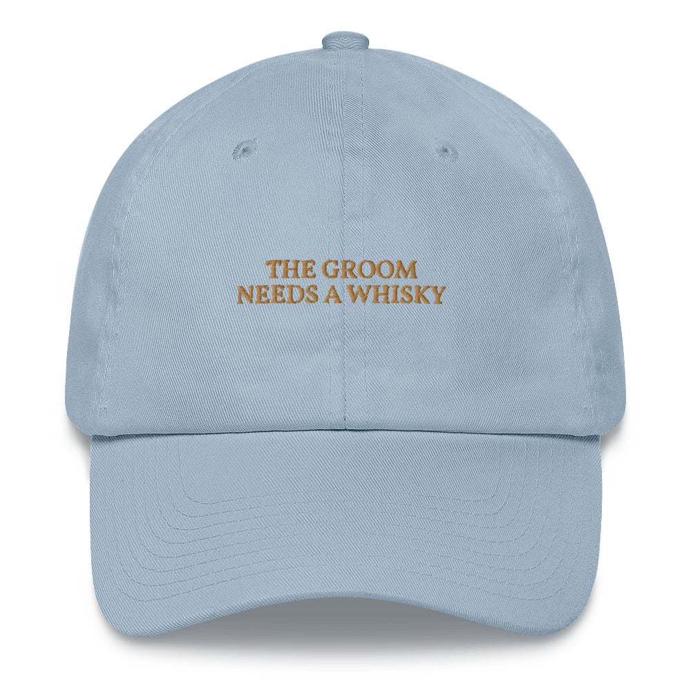 The Groom needs a Whisky - Embroidered Cap - The Refined Spirit