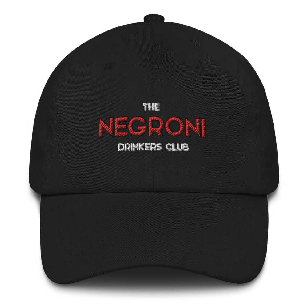 The Negroni Drinkers Club Cap - The Refined Spirit