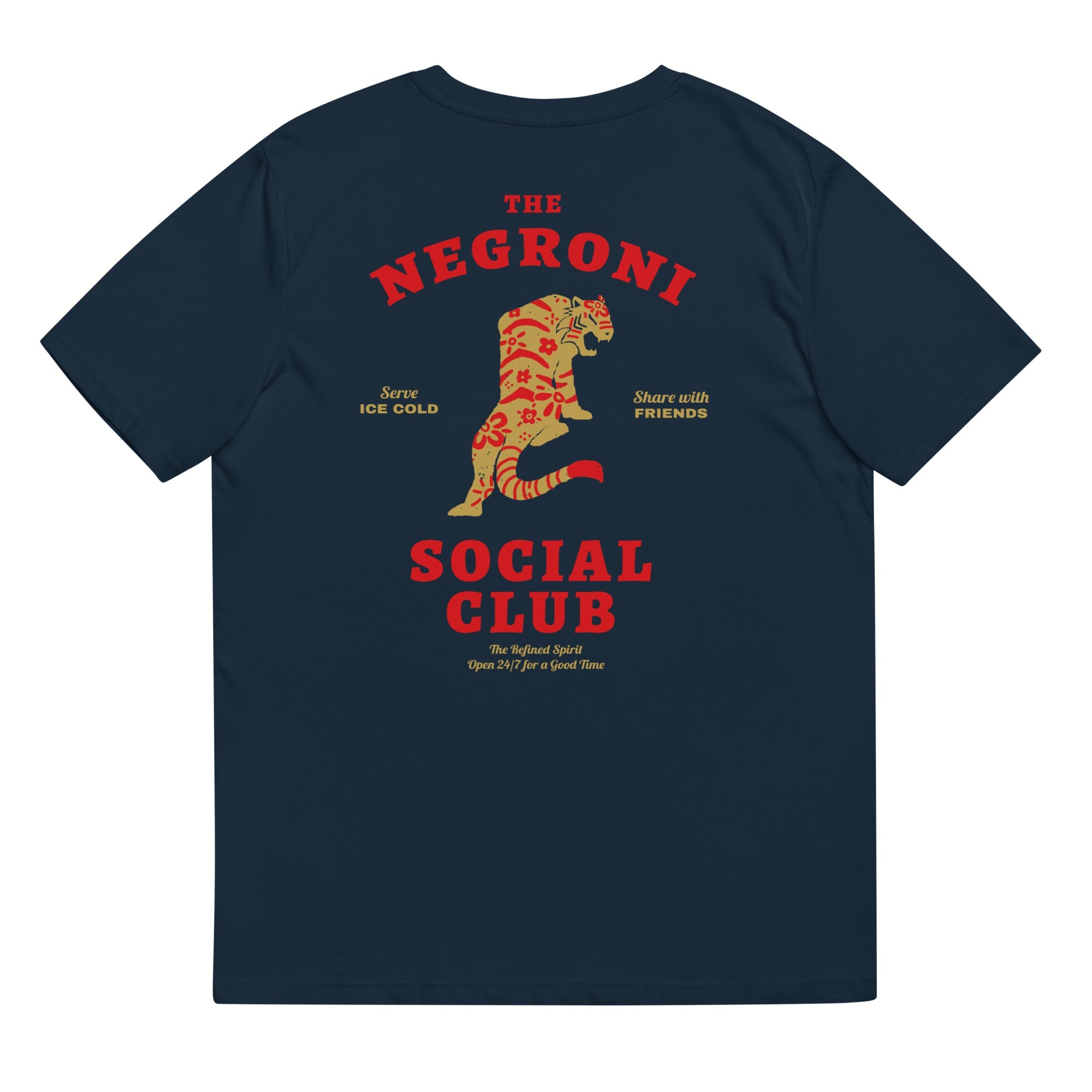 The Negroni Social Club - Unisex Organic T-shirt - The Refined Spirit