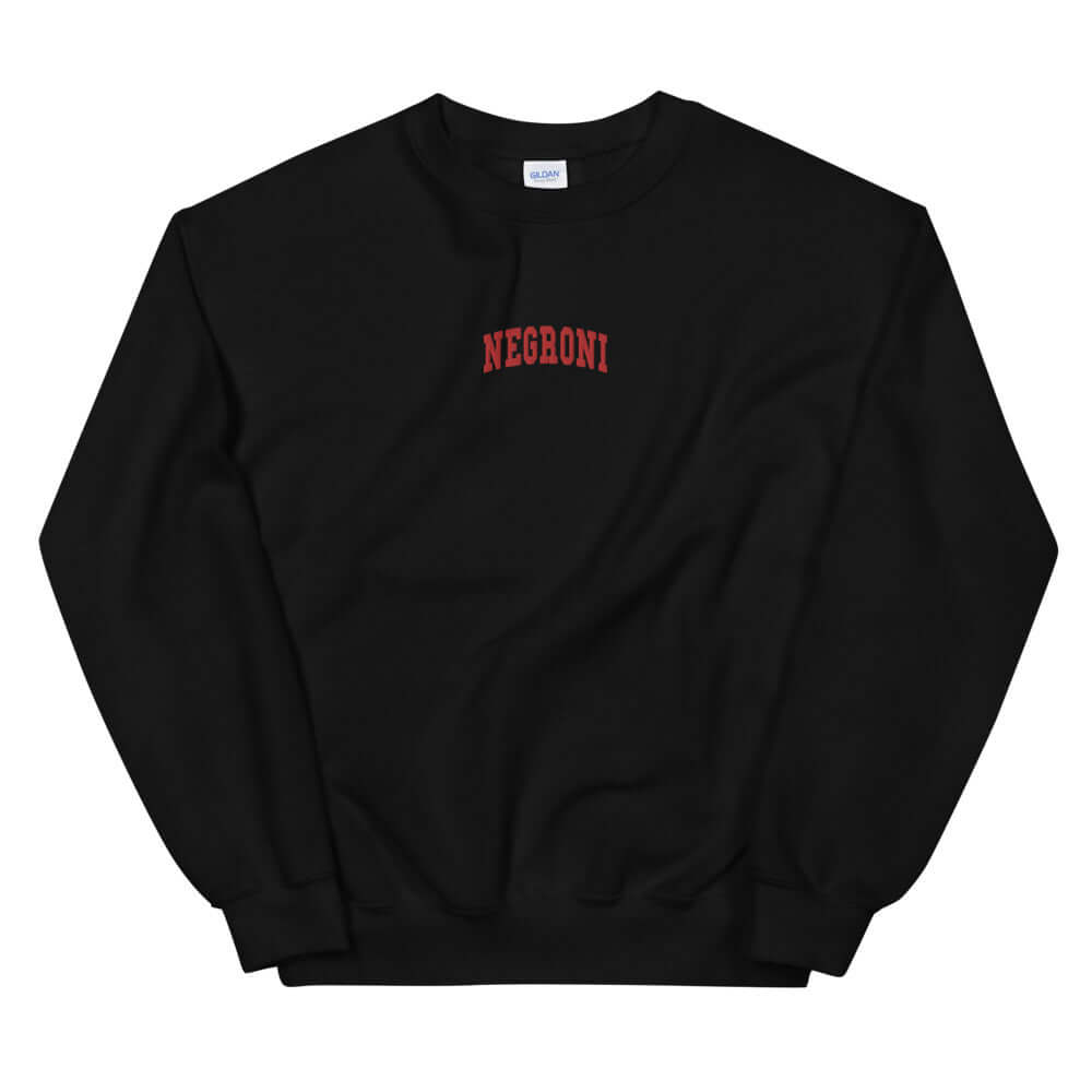 Negroni - Unisex Embroidered Sweatshirt