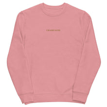 Load image into Gallery viewer, Champagne - Organic Embroidered Sweatshirt
