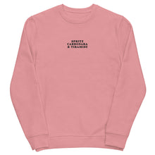 Load image into Gallery viewer, Spritz, Carbonara &amp; Tiramisu - Organic Embroidered Sweatshirt
