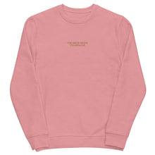 Load image into Gallery viewer, The Bride needs Champagne - Organic Embroidered Sweatshirt
