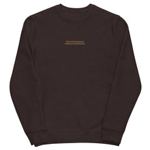 Load image into Gallery viewer, The Groom needs Champagne - Organic Embroidered Sweatshirt

