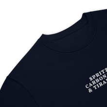 Load image into Gallery viewer, Spritz, Carbonara &amp; Tiramisu - Organic Embroidered Sweatshirt
