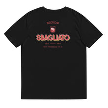 Load image into Gallery viewer, Negroni Sbagliato with Prosecco in it - Organic T-shirt
