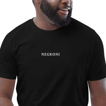 Load image into Gallery viewer, Negroni - Organic Embroidered T-shirt
