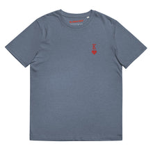 Load image into Gallery viewer, King - Organic Embroidered T-shirt
