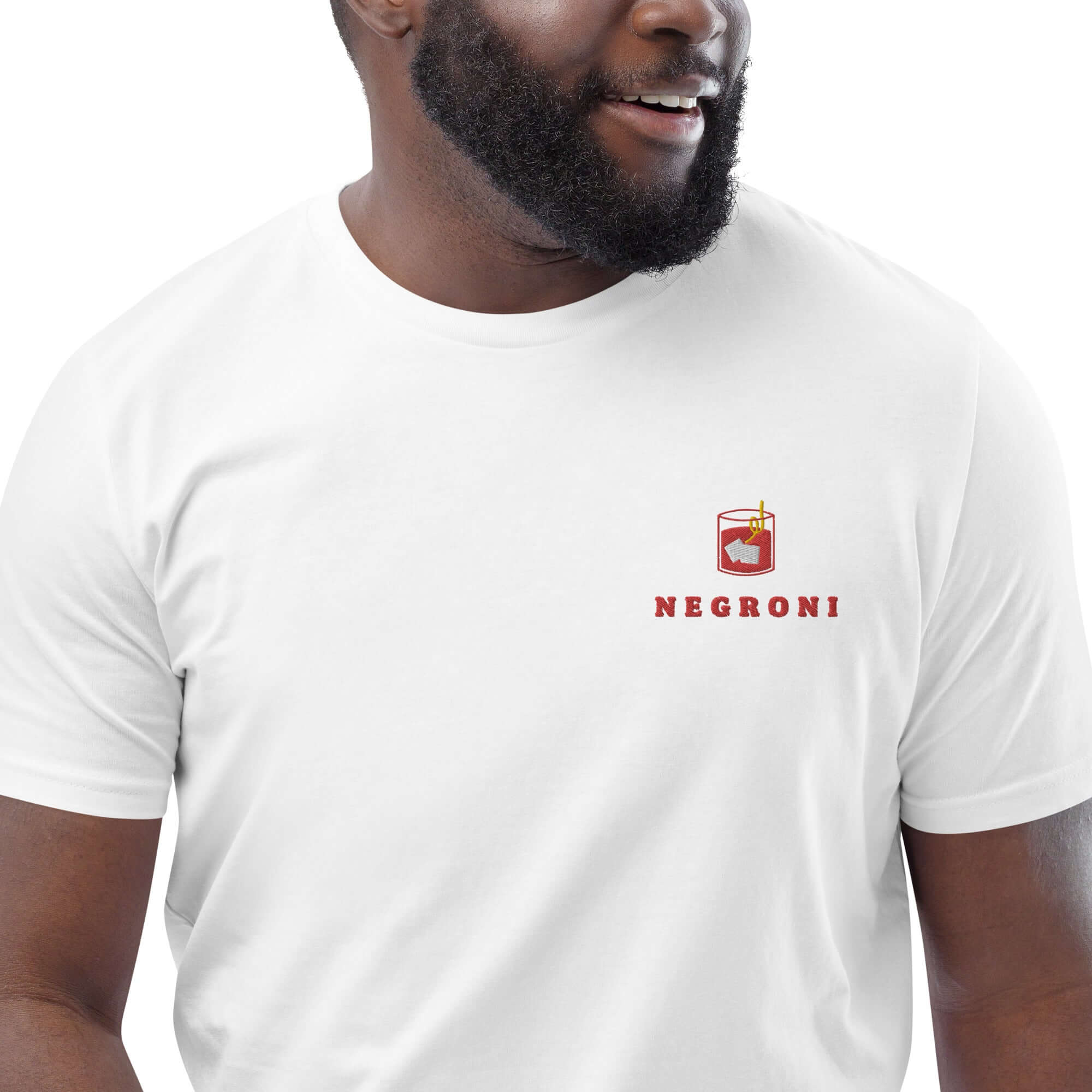 Negroni - Organic Embroidered T-shirt