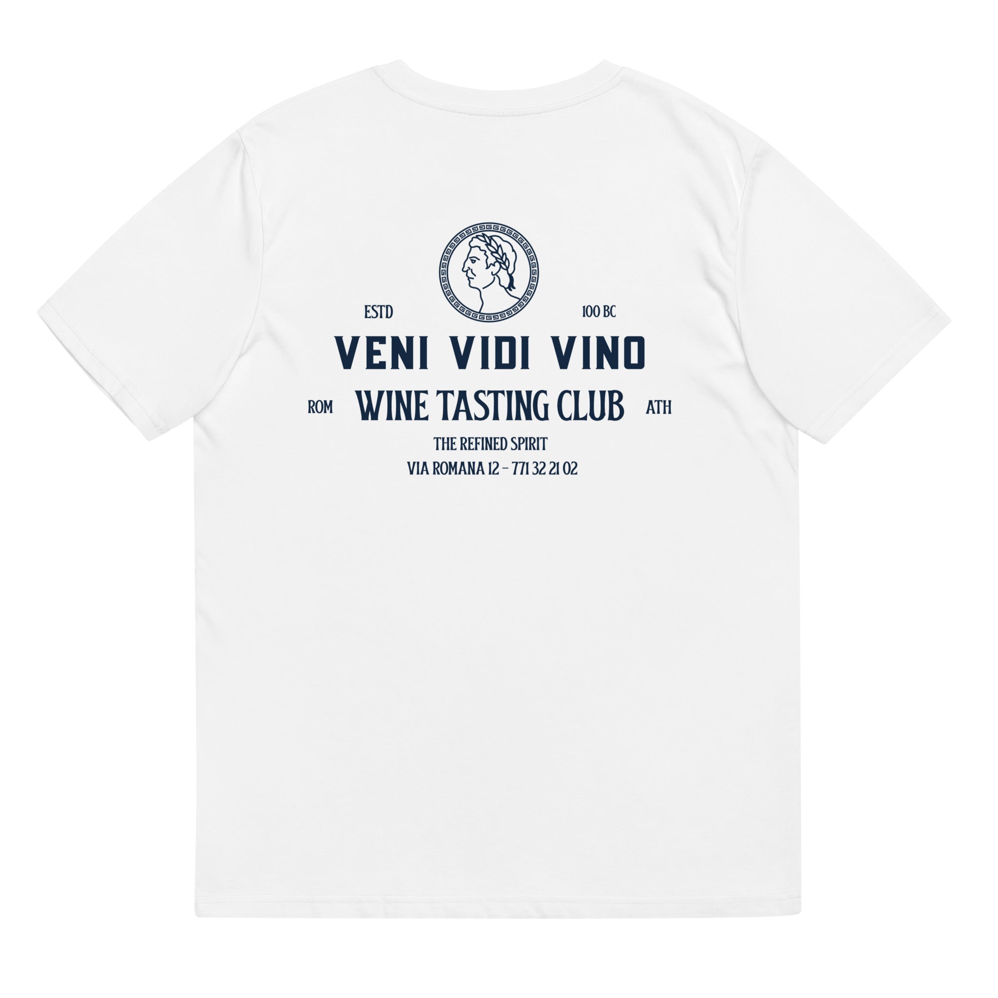 Veni Vidi Vino - Organic T-shirt - The Refined Spirit