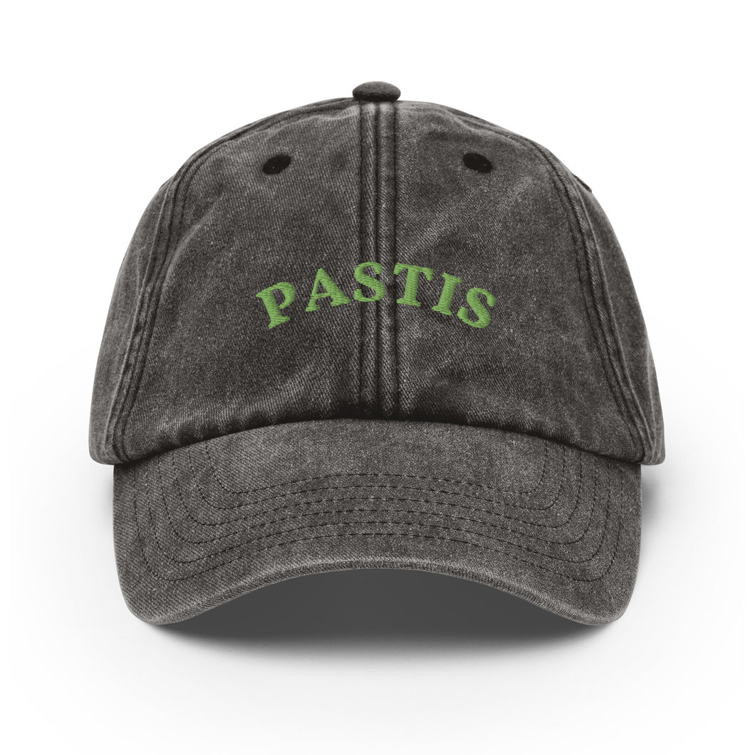 Pastis - Embroidered Vintage Cap