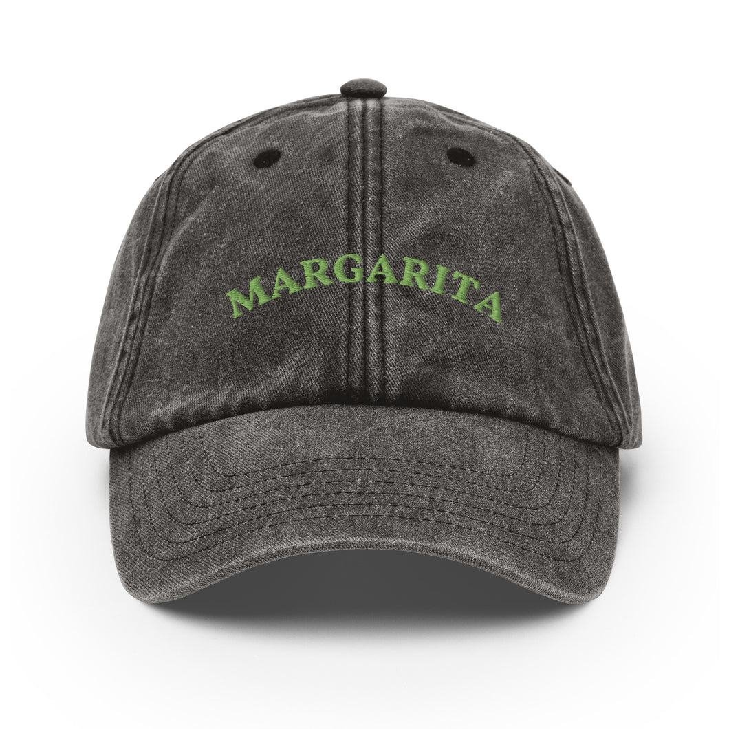 Margarita - Embroidered Vintage Cap
