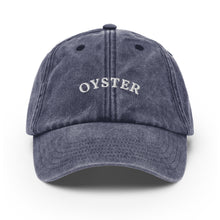 Load image into Gallery viewer, Oyster - Embroidered Vintage Cap

