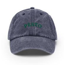 Load image into Gallery viewer, Pesto - Embroidered Vintage Cap

