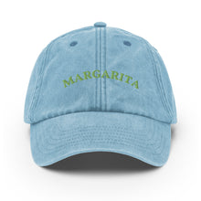 Load image into Gallery viewer, Margarita - Embroidered Vintage Cap
