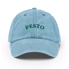 Load image into Gallery viewer, Pesto - Embroidered Vintage Cap
