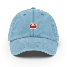 Load image into Gallery viewer, Negroni Glass - Embroidered Vintage Cap
