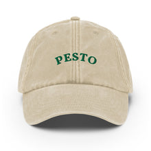 Load image into Gallery viewer, Pesto - Embroidered Vintage Cap

