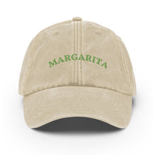 Load image into Gallery viewer, Margarita - Embroidered Vintage Cap
