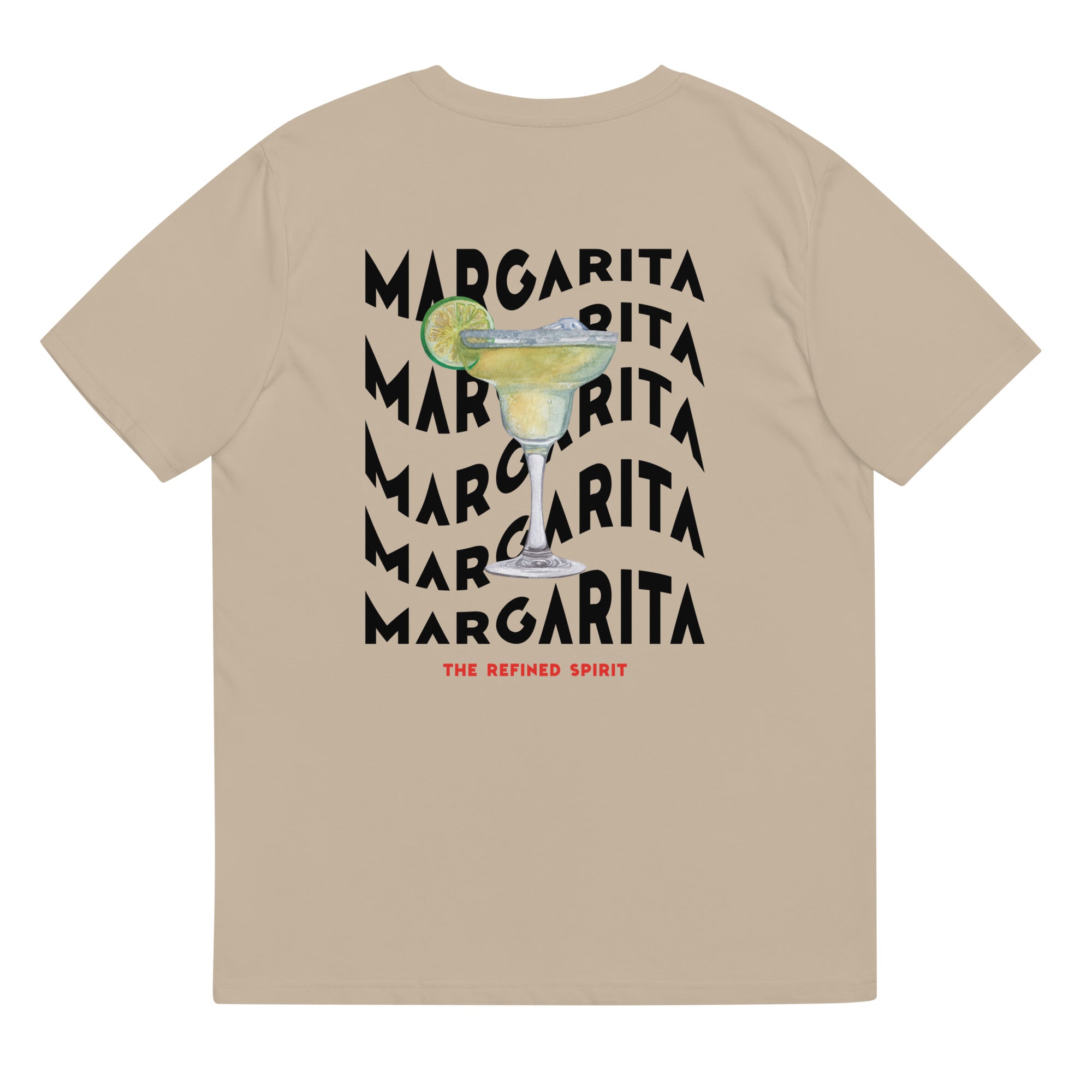 Waving Margarita - Organic T-shirt - The Refined Spirit