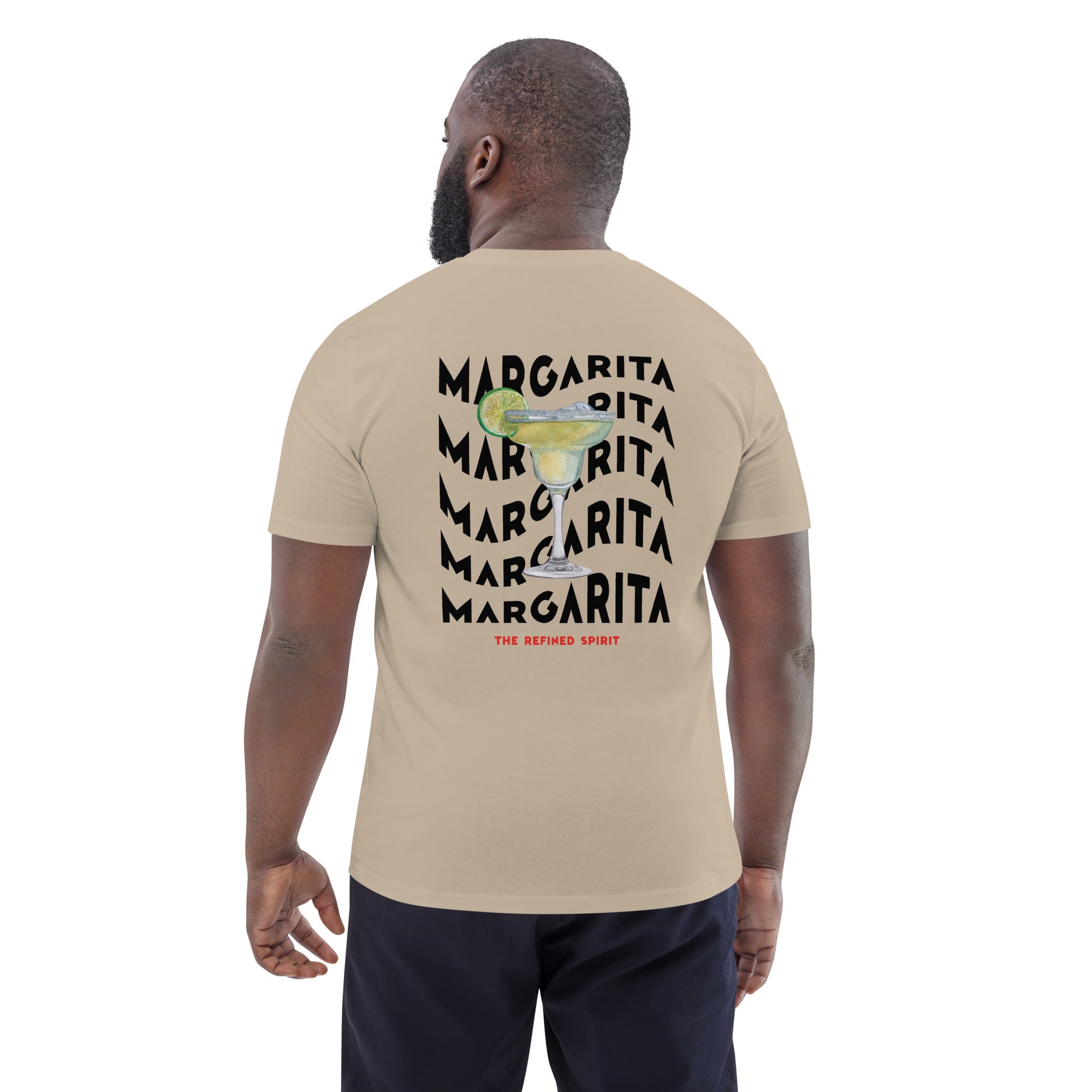 Waving Margarita - Organic T-shirt - The Refined Spirit