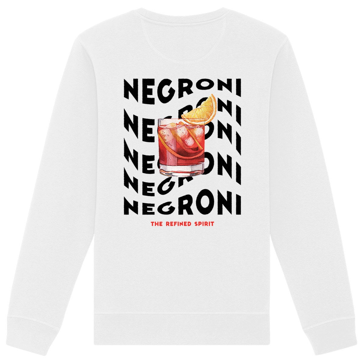 Waving Negroni - Organic Sweatshirt - The Refined Spirit
